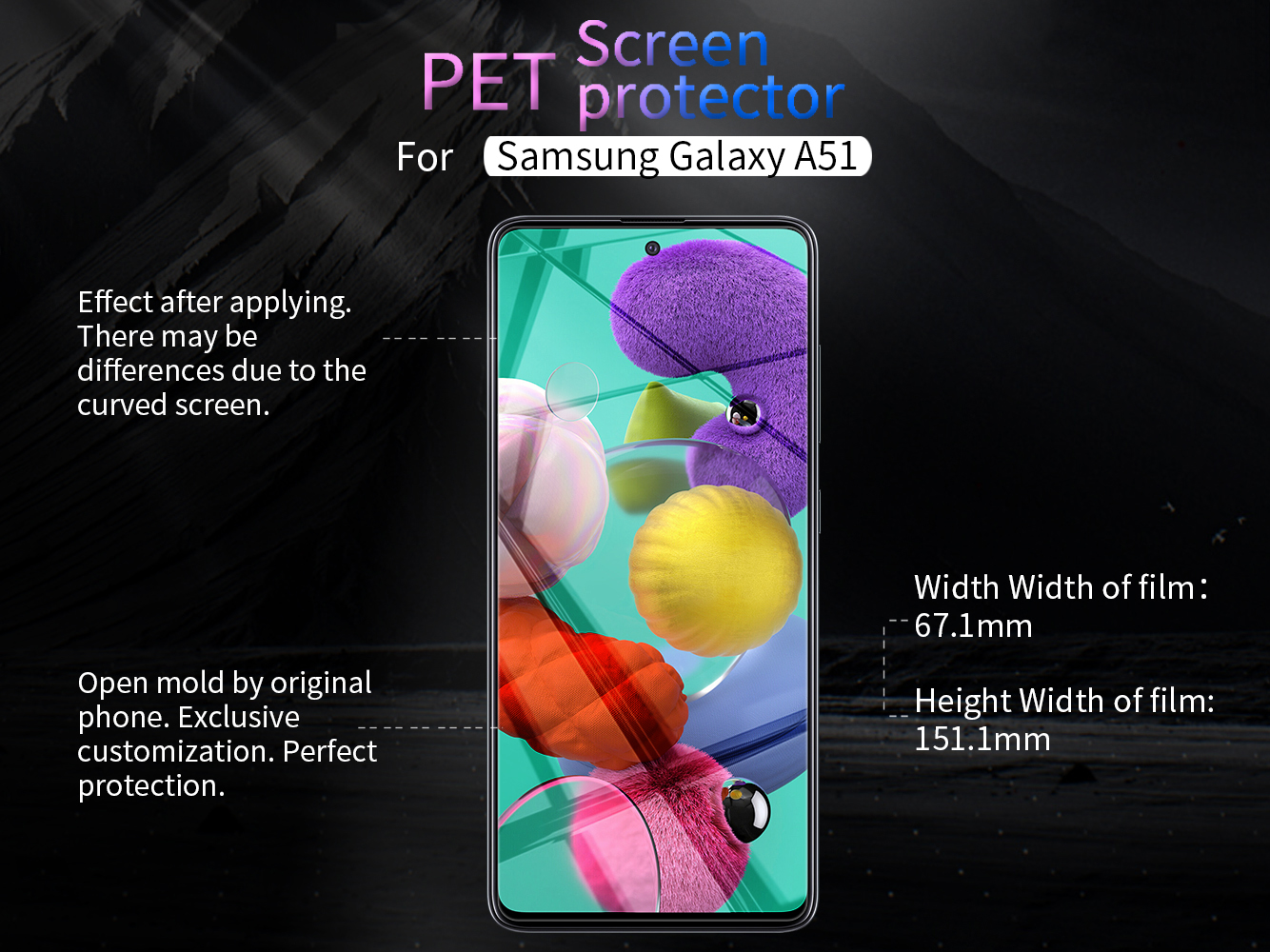 Nillkin-Matte-Anti-fingerprint-Anti-scratch-Soft-Screen-Protector-for-Samsung-Galaxy-A51-1618220-1